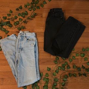 Pacsun Jeans Bundle ~ light wash and black